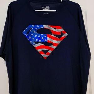 Men's XL Under Armour Superman Shirt